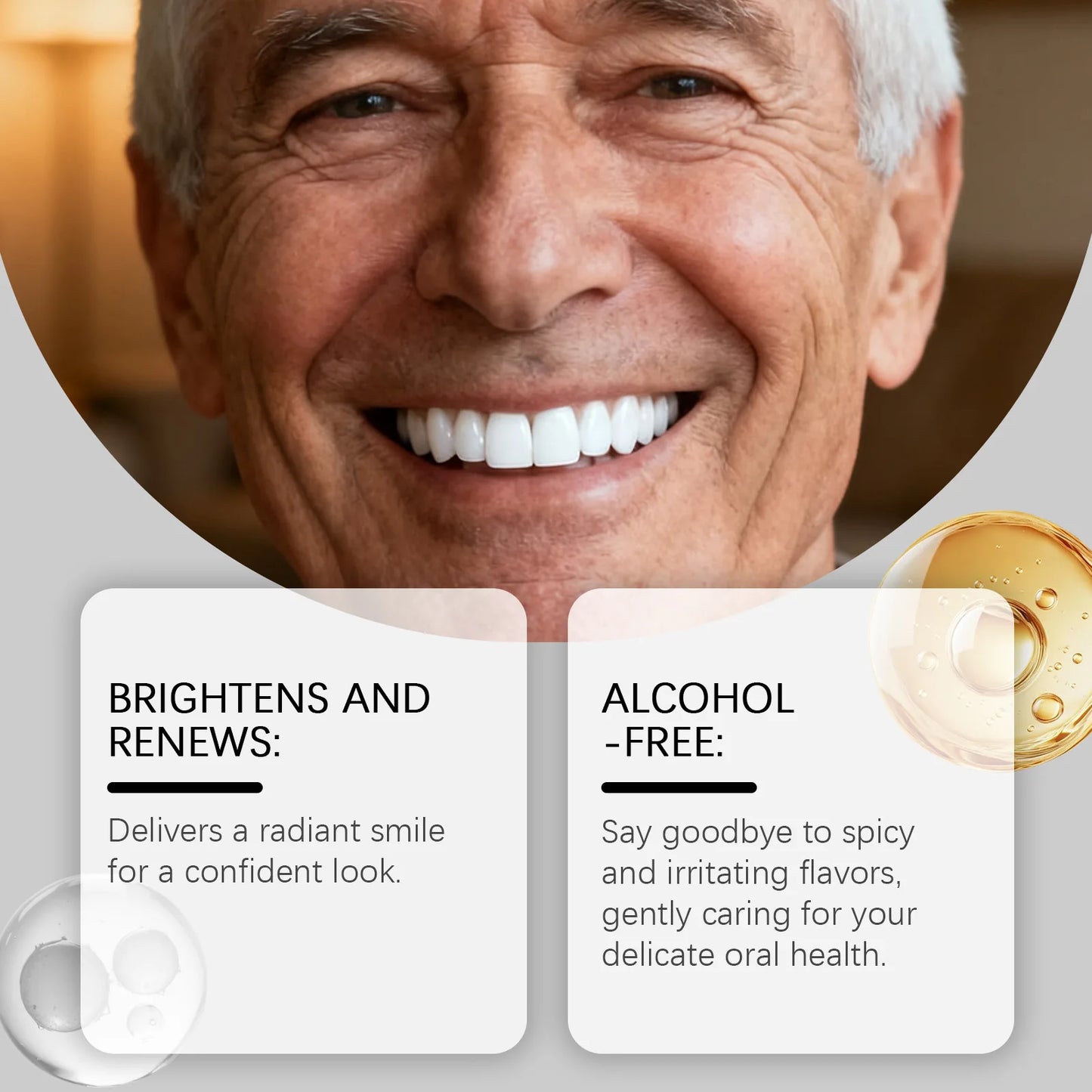 Get a Brighter Smile with You Daily Whitening Mouthwash, Deeply Cleaning and Removing Tough Tooth Stains, Anti-Plaque Formula for Long-Lasting Fresh Breath and a Healthy Mouth AliExpress