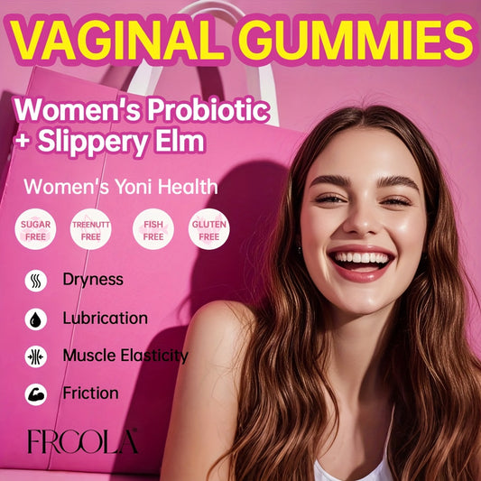 Women's Feminine Health Gummies - Natural Private Care Support with Probiotics, Fenugreek & Maca Root BoosTelle