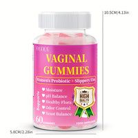 Women's Feminine Health Gummies - Natural Private Care Support with Probiotics, Fenugreek & Maca Root BoosTelle