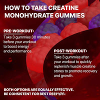 Creatine Gummies And Vitamins BoosTelle