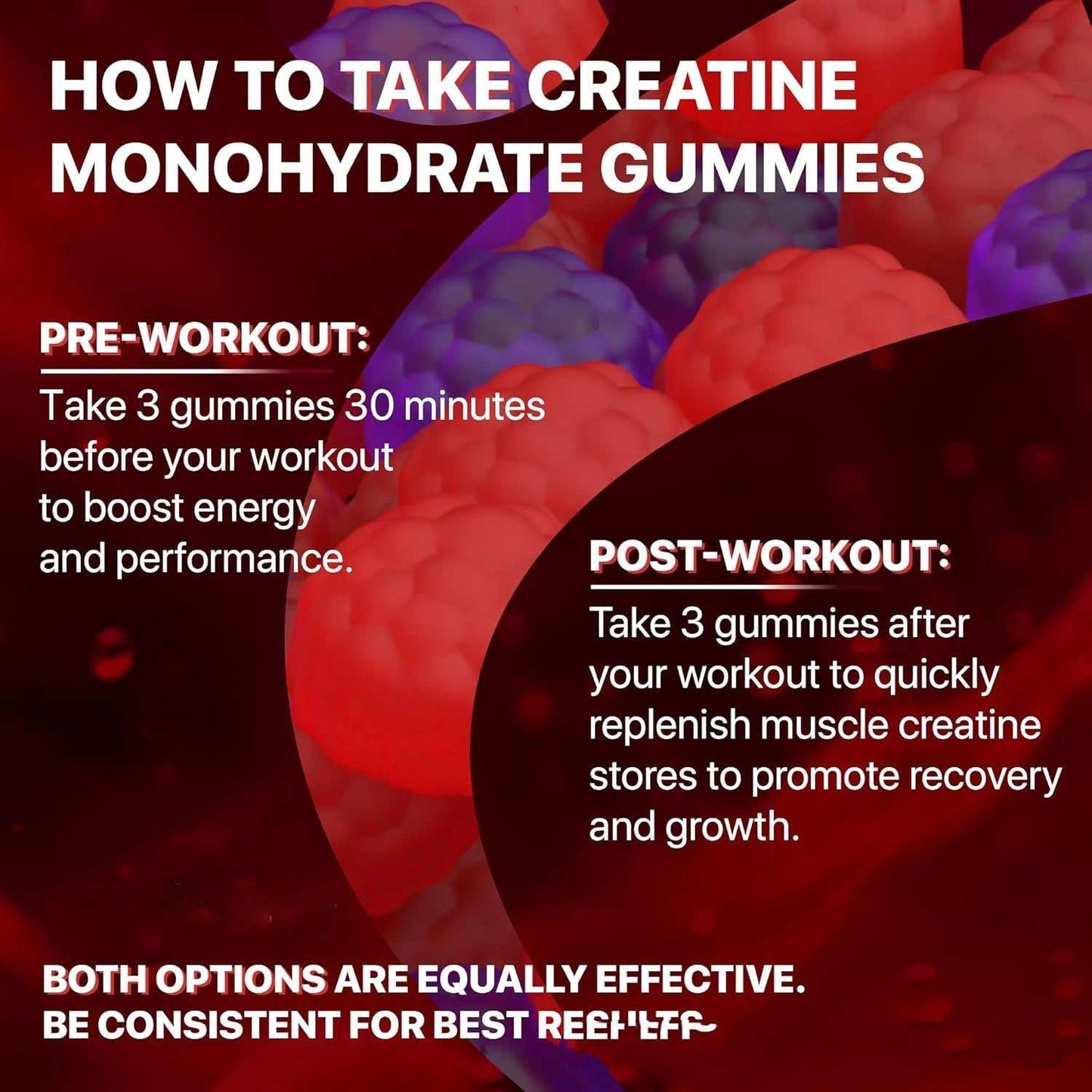 Creatine Gummies And Vitamins BoosTelle