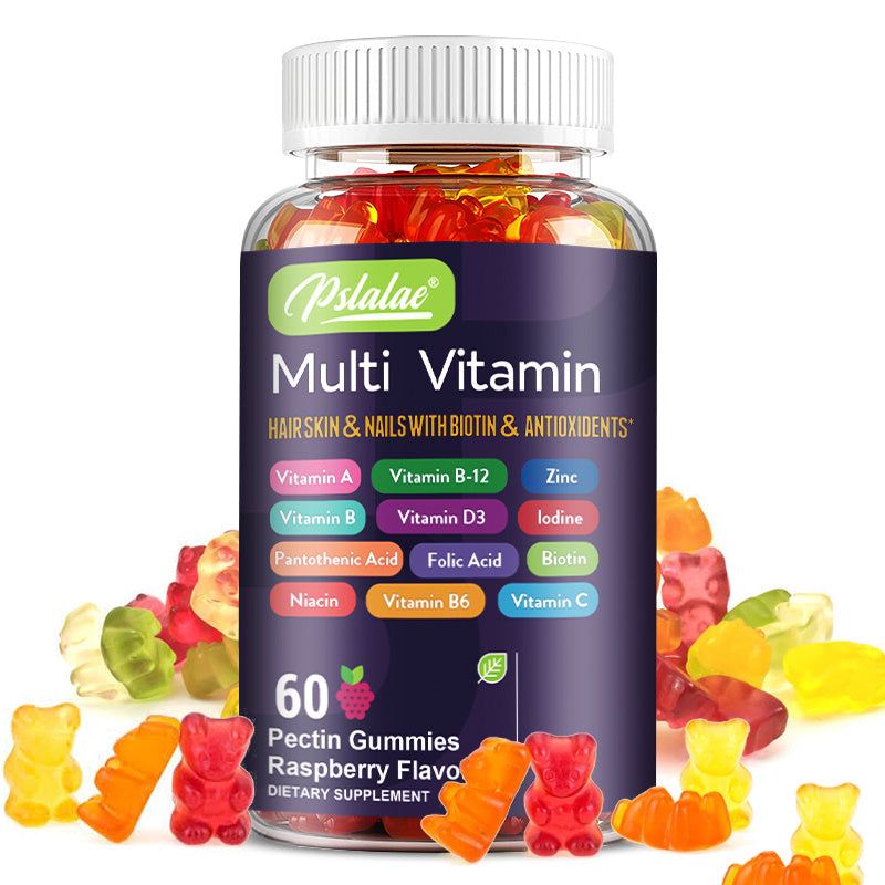 Premium Antioxidant Multivitamin - 60 Capsules for Healthy Hair, Skin, Nails & Brain Support BoosTelle