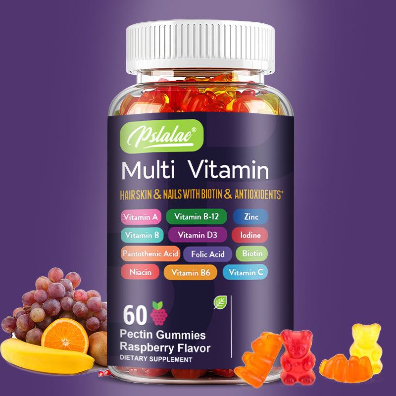 Premium Antioxidant Multivitamin - 60 Capsules for Healthy Hair, Skin, Nails & Brain Support BoosTelle