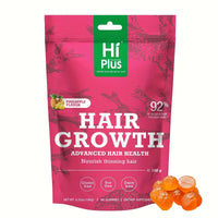 Hiplus Hair Growth Gummies - Collagen Complex, 90 Count BoosTelle