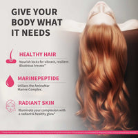 Hiplus Hair Growth Gummies - Collagen Complex, 90 Count BoosTelle