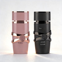 New Arabian Perfume Set Yara & Asad Elixir | Dubai Luxury Fragrance for Women & Men | Perfect Gift for Mother’s Day & Graduation BoosTelle