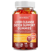 SOOMIIG Liver Cleanse Detox Gummies + Liver Nutrients with Milk Thistle Extract To Help Cleanse, Detoxify and Purify The Liver BoosTelle