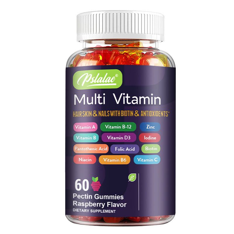 Premium Antioxidant Multivitamin - 60 Capsules for Healthy Hair, Skin, Nails & Brain Support BoosTelle