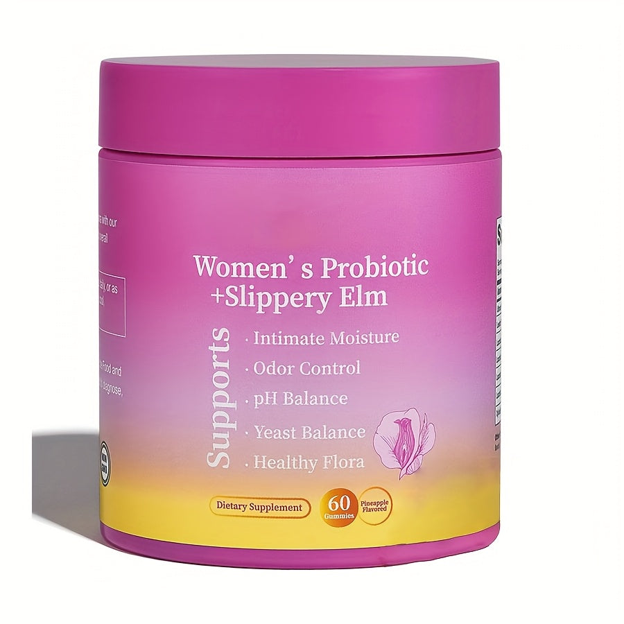 Women's Probiotic Gummies - 60 Count Daily Digestive Health Support BoosTelle