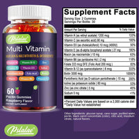 Premium Antioxidant Multivitamin - 60 Capsules for Healthy Hair, Skin, Nails & Brain Support BoosTelle